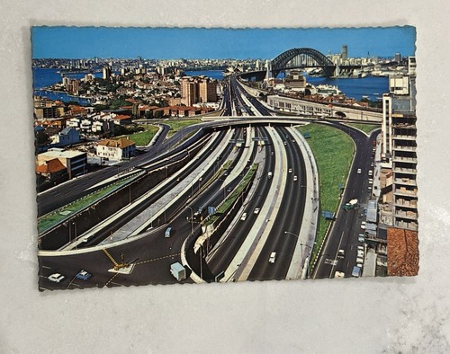 Northern Expressway Approach To Sydney Harbour Bridge Postcard