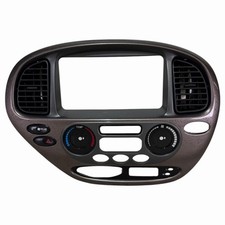 2001-07 Sequoia Tundra Climate Control Dash Bezel Trim Gray Silver OEM