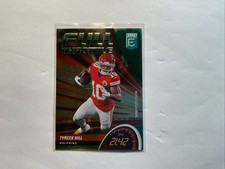 2022 Panini Donruss Elite - Full Throttle Tyreek Hill #FT10 Green