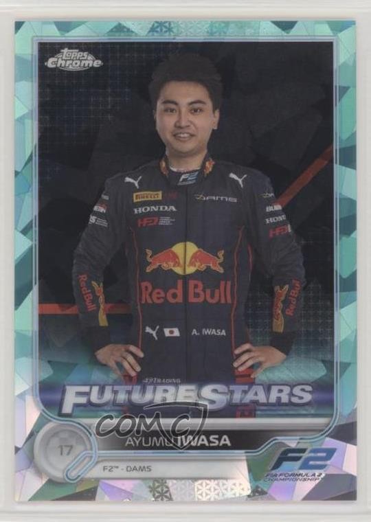 2022 Chrome Sapphire Edition Formula 1 Aqua Refractor 86/99 Ayumu Iwasa #92 11vc