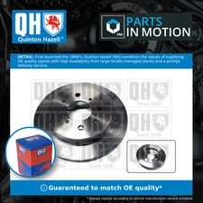 2x Brake Discs Pair Solid fits HONDA JAZZ Mk3, Mk4 1.3 Rear 2008 on 239mm Set QH