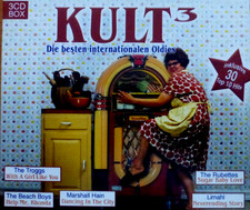 KULT3, 30 TOP 10 HITS, 3 CDS, BEST INTERNATIOLEN OLDIES
