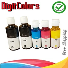 DC 32xl 31 Refill ink Bottle for Smart Tank Printer 551 651 5000 6001 5PK