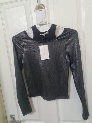 chinti und parker schimmernde Bluse