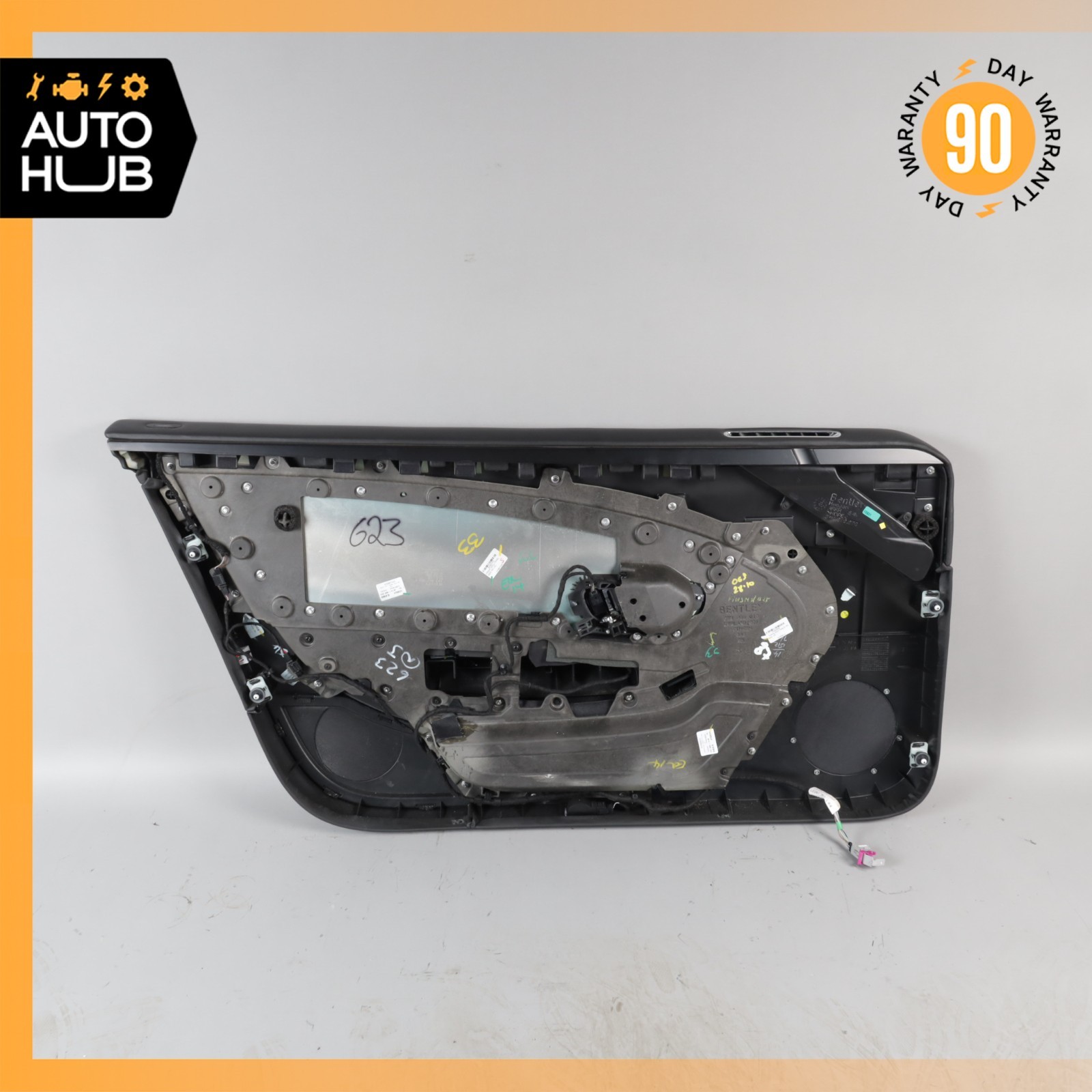 12-15 Bentley Continental GTC Convertible Right Side Interior Door Panel OEM 32k
