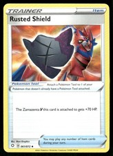rusted sword pokemon card value Trainer Lot - Shield 061/072 - Shining Fates RarityUncommon Card TypeTrainer FormPokmon Tool SHF 062 - Rusted Sword
