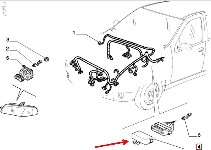 Masseanschluss Batterie 24 Wege Alfa 147 GT Fiat Palio Punto Ducato - 10395197 Foto 4 de 4