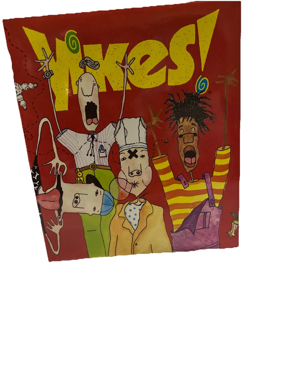 90s VTG Empire Berol Yikes! Paper Folder for Binder Hard to Find