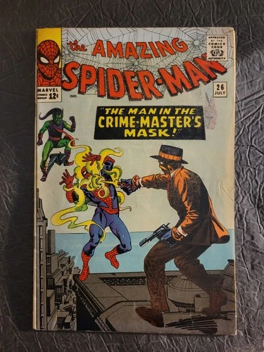 The Amazing Spider-Man #26 Marvel Comics 1965 Steve Ditko 1st app. Crime Master