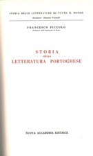 Storia della letteratura portoghese - Francesco Piccolo [1961]