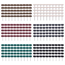 300 Pack Abrasive Wheels, 1“ Abrasive Buffing Polishing Wheels Burr for Rotar...