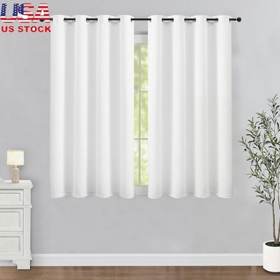 Premium Blackout Curtains Soundproof 100% Light Blocking Home Window Treatment