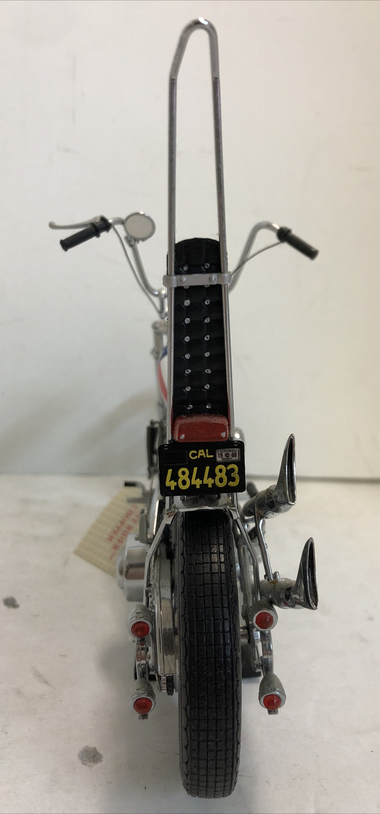 Franklin Mint Harley Davidson USA Flag "Easy Rider" Chopper Motorcycle