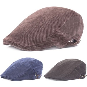 corduroy driving cap