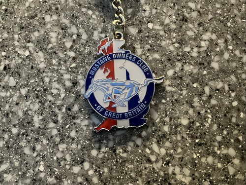 Mustang Owners Club Of Great Britain Key ring Key fob - Picture 2 of 4