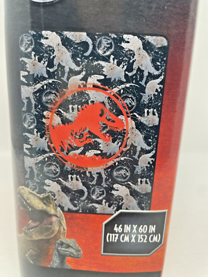 Jurassic World Kids Throw Blanket, 46 in x 60 in