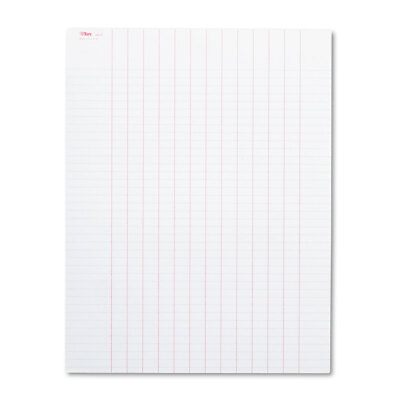 Tops Data Pad with Plain Column Headings 8 1/2 x 11 White 50 Sheets 3616