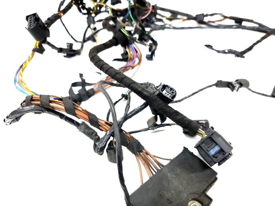 ⭐ 11-13 Bmw E70 X5 Delantero Izquierdo Conductor Xenón Faros Arnés Cables Enchufes Fabricante Original Foto 3 de 4