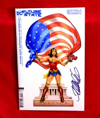 FUTURE STATE: SUPERMAN OF METROPOLIS #1 VARIANT EDITION SIGNED ARTIST FRANK CHO
