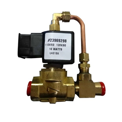 23969298 Elettrovalvola scarico acque reflue per compressore Ingersoll Rand 110V - Foto 1 di 4