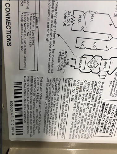 Panel de alarma Honeywell con fuente de alimentación SAV12851At - Imagen 3 de 4