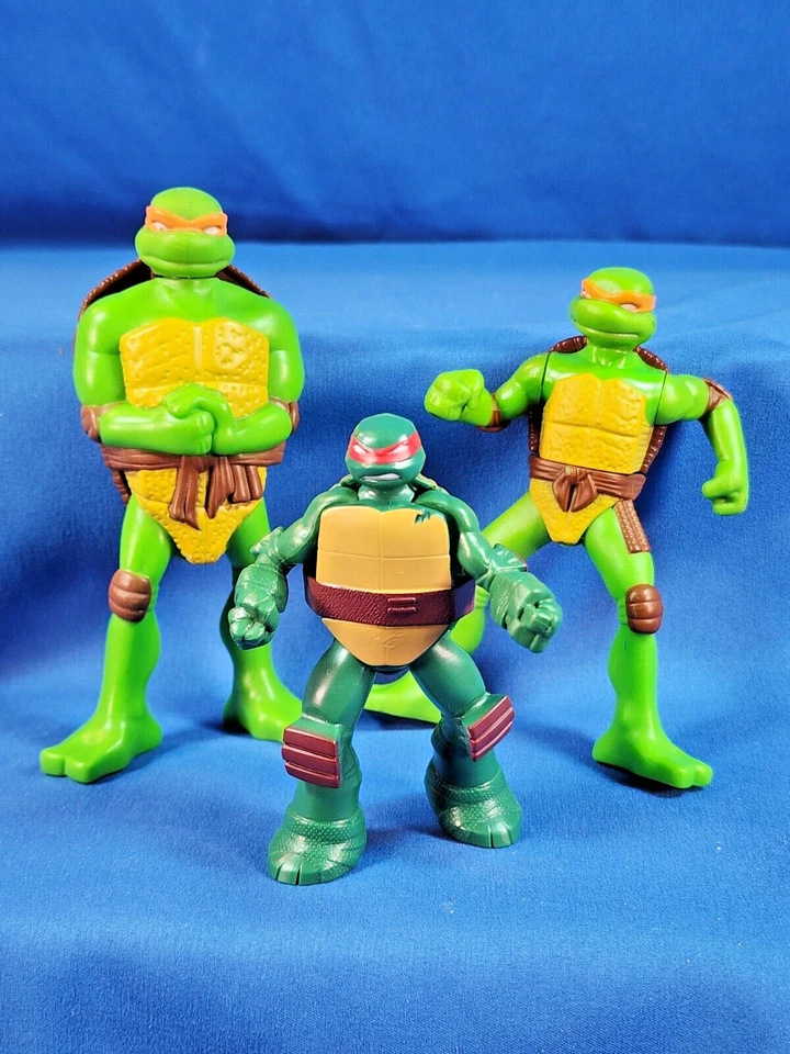 批量 17 件 动作玩偶 玩具 ~ 忍者神龟 消防员 Power Ranger 泰山史努比 — 第 4/4 张图片