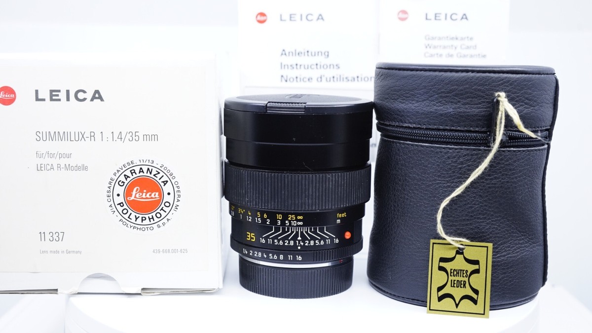 Camera 80mm F1 Summilux R GREAT BUY Leica Summilux-R 35mm ROM Lens
