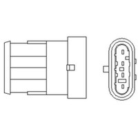 Magneti Marelli Lambdasonde Regelsonde FüR Alfa Romeo 147 1.6 16V T.Spark Eco