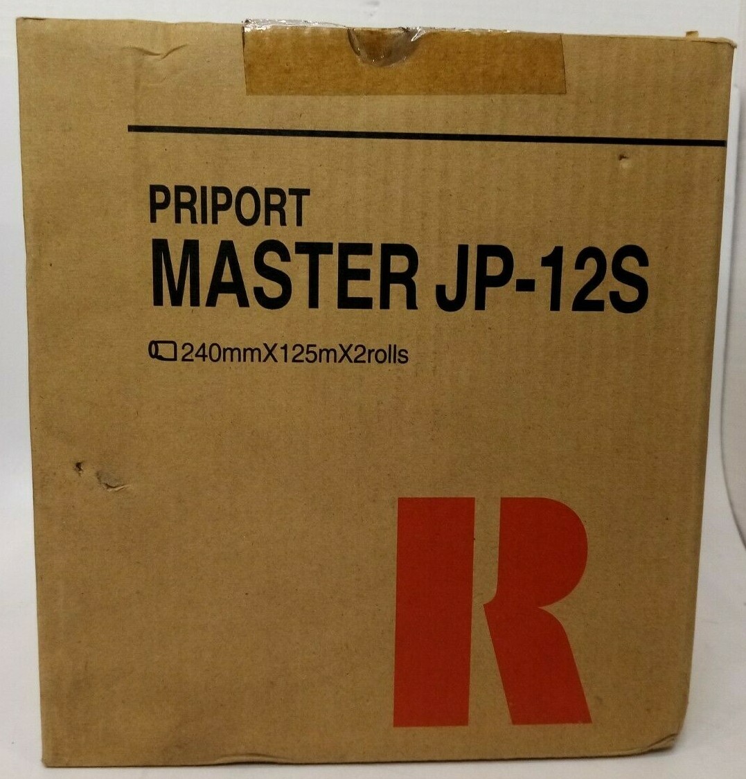 Ricoh Priport Master JP-12S 240mmx125m x2 Rolls EDP 893952 | eBay