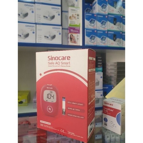 Sinocare Safe Aq Smart Blood Sugar Checking Tool Package