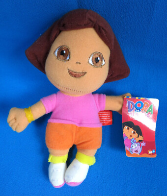 DORA THE EXPLORER 8'' GROSS Stofftier Puppe VIACOM INTER. NICK JR * VINTAGE 2005