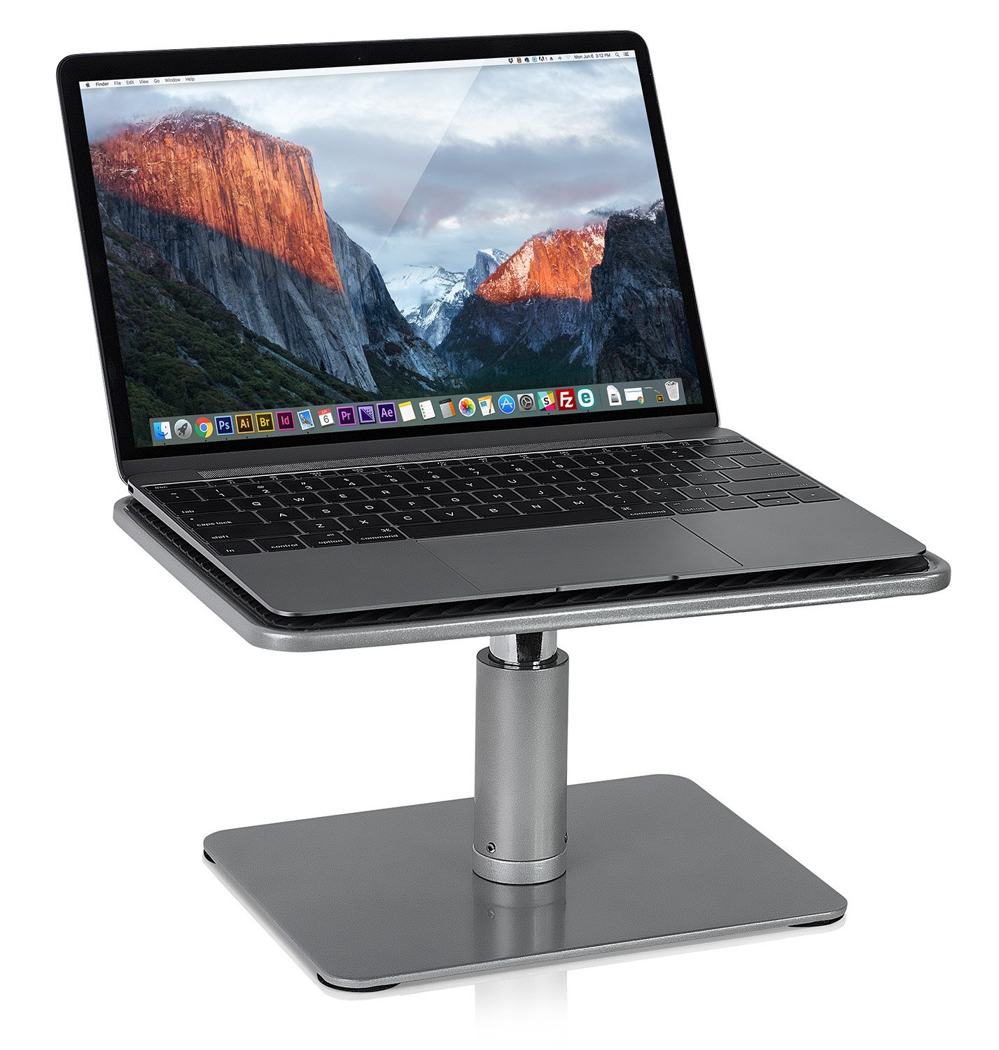 Mount-It! Adjustable Height Laptop Stand for MacBook Pro, Ergonomic Desk Rise...