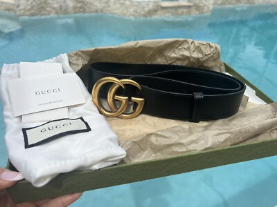 【関税&送料込】Gucci Gg Marmont 2015 Re-Edition Wide Belt New! GG MARMONT 2015 RE-EDITION WIDE BELT US 90 IT 36 | eBay