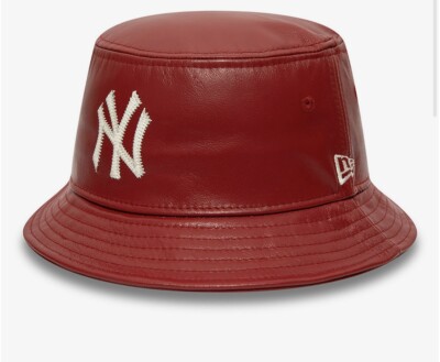 New Era MLB New York Yankees NY Cap Hut Mütze Gr XL Neu  Bucket Leather Neu