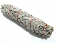 (186,88&euro;/1kg) Wei&szlig;er Salbei Smudge Stick MAXI - gebundener wei&szlig;er Salbei ca.80g