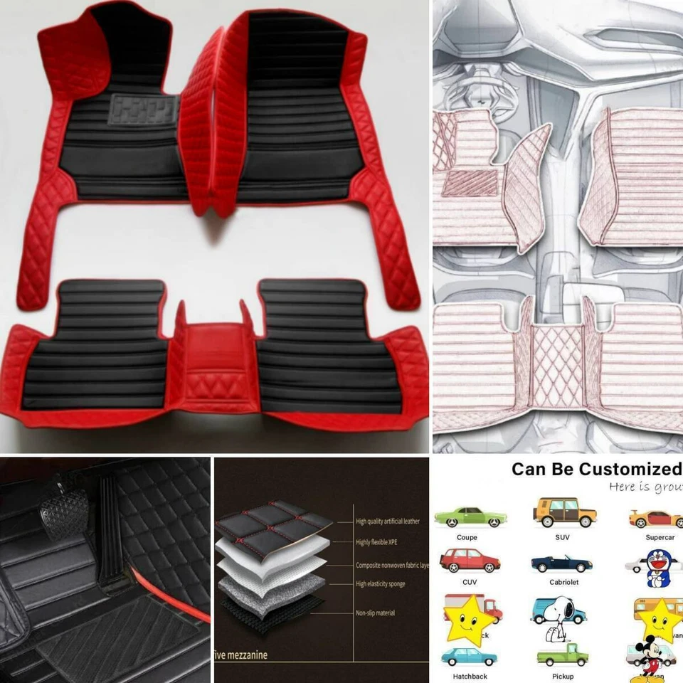 Fit For Ford All Models Luxury Custom Waterproof Car Floor Mats Cargo Liners — 第 4/4 张图片