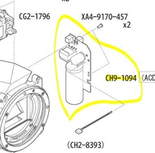 New Flash PCB Ass'y parts - Canon EOS 30D