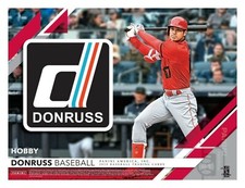 2019 Donruss Baseball Base cards, Inserts, Variations & Parallels