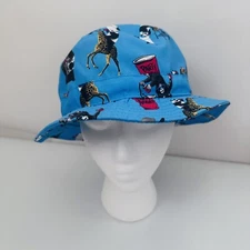Riot Society Hat Mens OS Bear Beer Red Cup Party Animals Bucket 