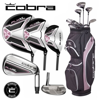 Cobra Fly XL 2 Damen Golf Paket Set Graphit Cartbag - NEU! 2026