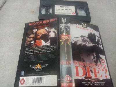 Who saw her die - VHS Import