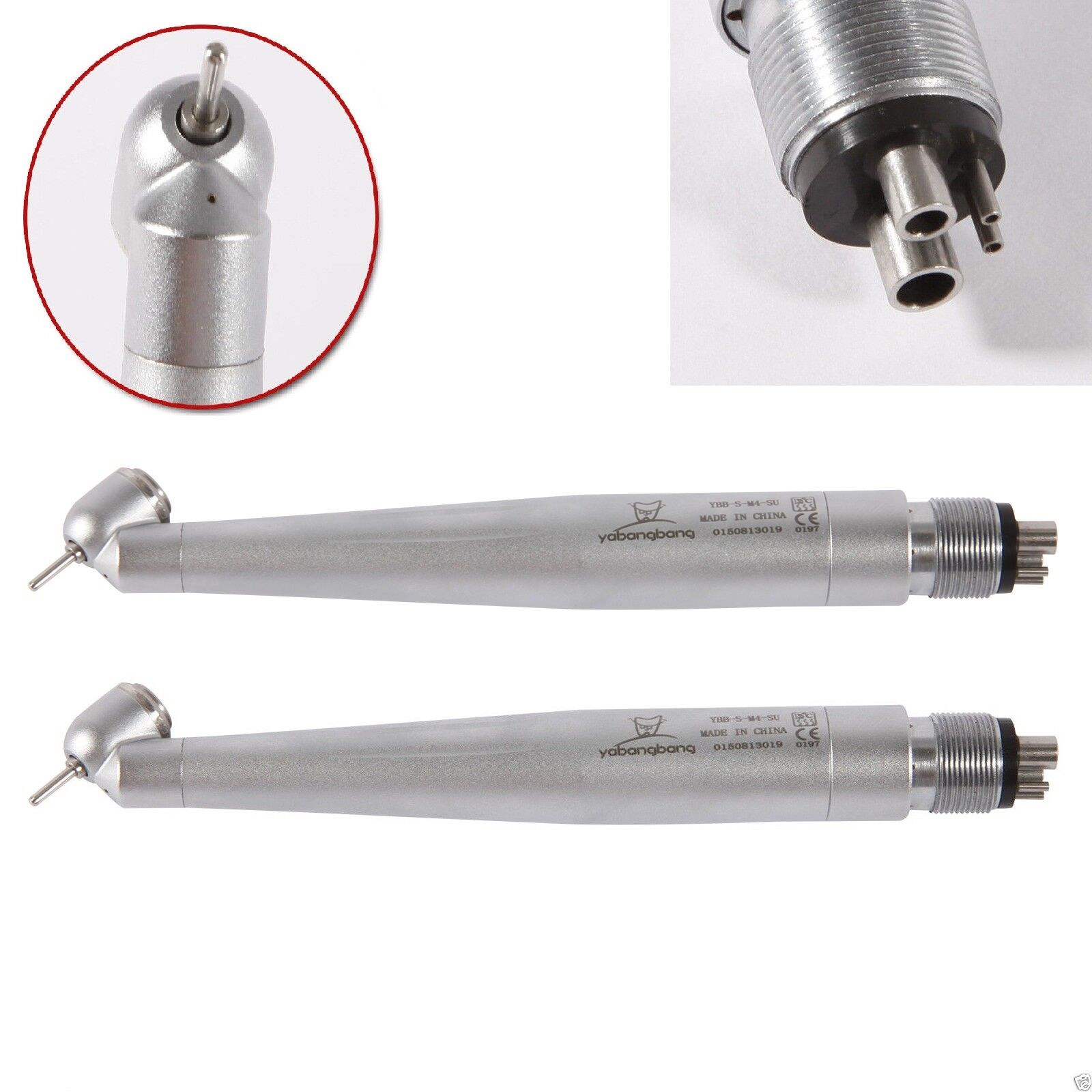 10 Dental 45° Degree Fast High Speed steel bearing Handpiece Push Button 4H WCA4 Nieuwe baan, lage prijs