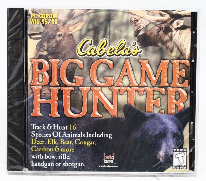 【中古】Cabelas Big Game Hunter / Game Cabela's Big Game Hunter, (PC CD-ROM WIN) - New Sealed - See desc