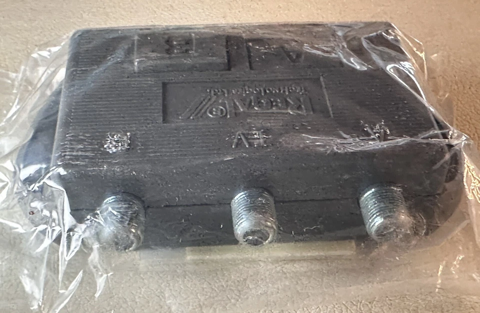 New Regal Technologies RABS-10 Switch FOR TV A / B Switch Coax CABLE ANTENNA - Image 3 of 4