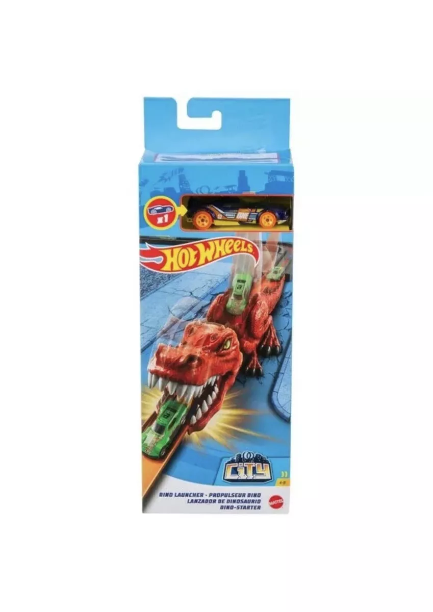 Dinosaur launcher track + 2 cars, CATEGORIES \ Children \ Toys