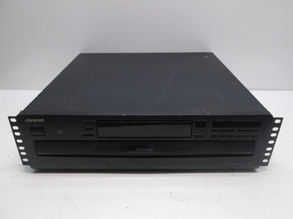 Onkyo DX-C340 Compact Disc Player Multi Player Changer 6 CD Carousel - PARTS - Image 2 of 4