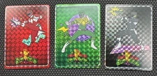 2019 Power Rangers Stickers x3 - Surreal Entertainment Hasbro Green, Red, Black