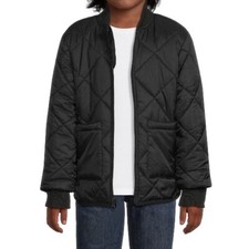 Wonder Nation Boys Bomber Jacket Size XS NWT Color: Black Soot