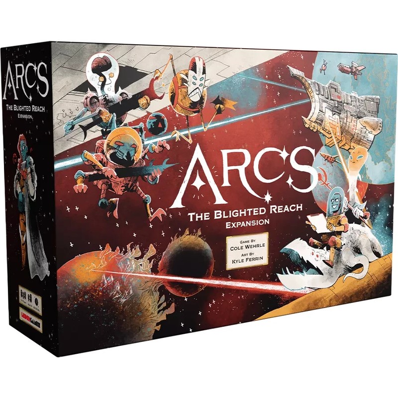 Arcs: The Blighted Reach Expansion Campaign Board Game Leder Games - New Sealed