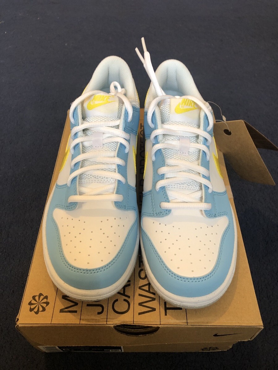 nike dunk blue chill yellow strike